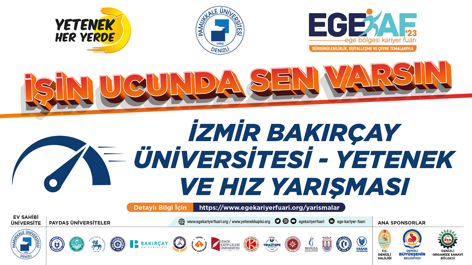 İzmir Bakırçay Üniversitesi - Yetenek ve Hız Yarışması